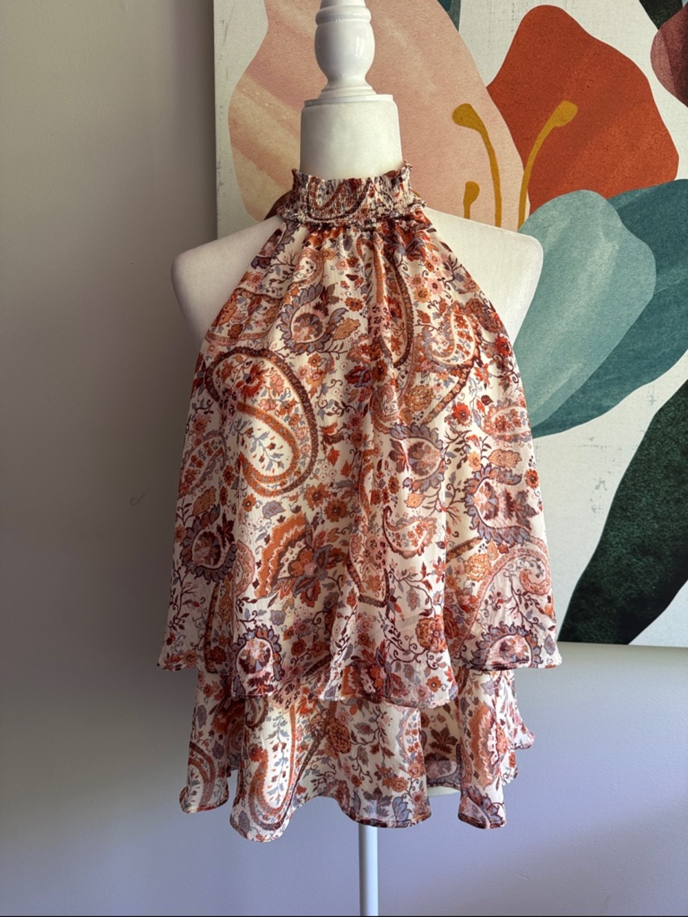 CeCe Paisley Blouse